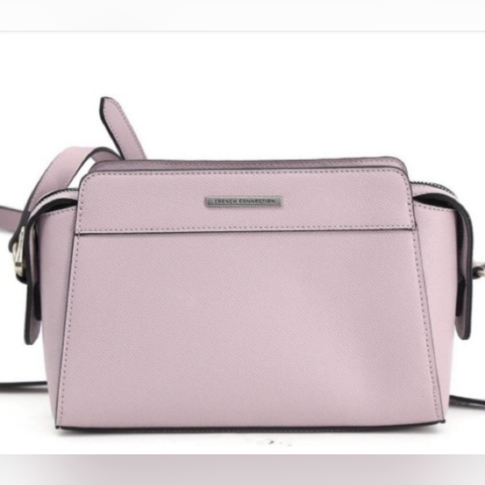 French Connection Evie Caviar Pink Bag